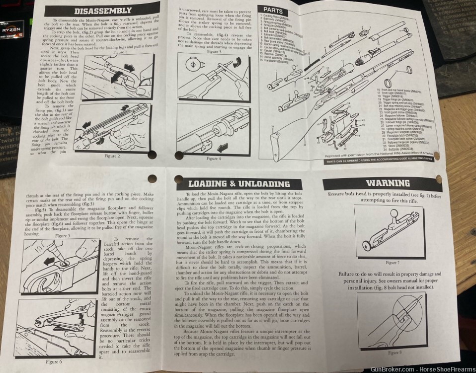 Century Arms International Mosin Nagant M91/30 Manual-img-3