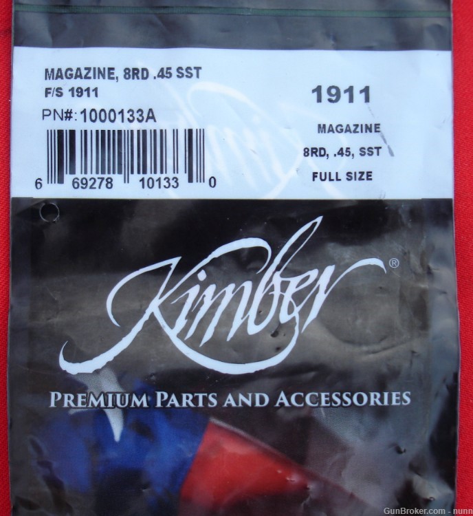 Kimber Stainless 1911 .45 ACP Magazine, NEW In Factory Packaging PR-img-2
