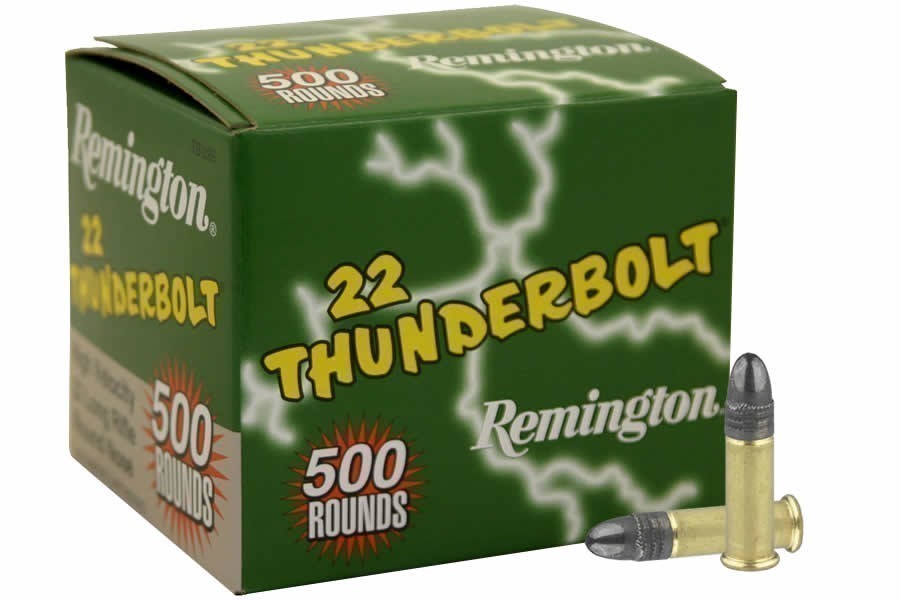 Remington Thunderbolt 22 Long Rifle LR 40 gr. 500 rounds Ready to ship-img-0