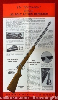Orig Remington Sportmaster .22 Flyer 22 Model 341-img-2