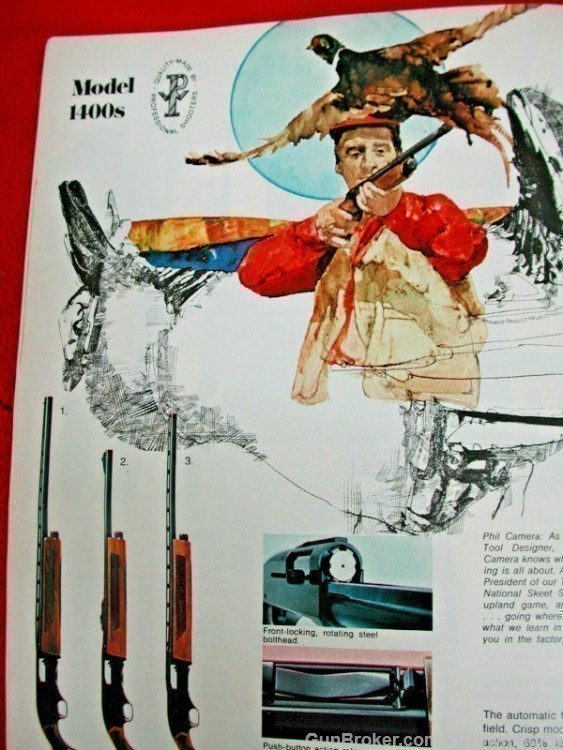 Orig Winchester Catalog 1971 Model 12 21 370 94 NRA Commemorative Air Rifle-img-10