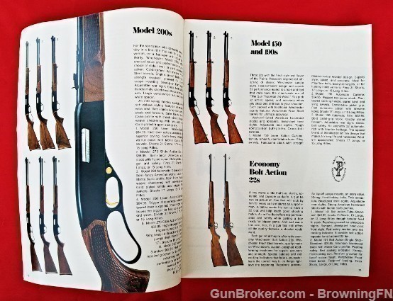 Orig Winchester Catalog 1971 Model 12 21 370 94 NRA Commemorative Air Rifle-img-2