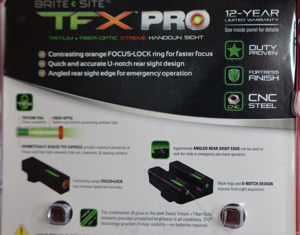 TruGlo TFX Pro Sight Set for Springfield XD-img-4