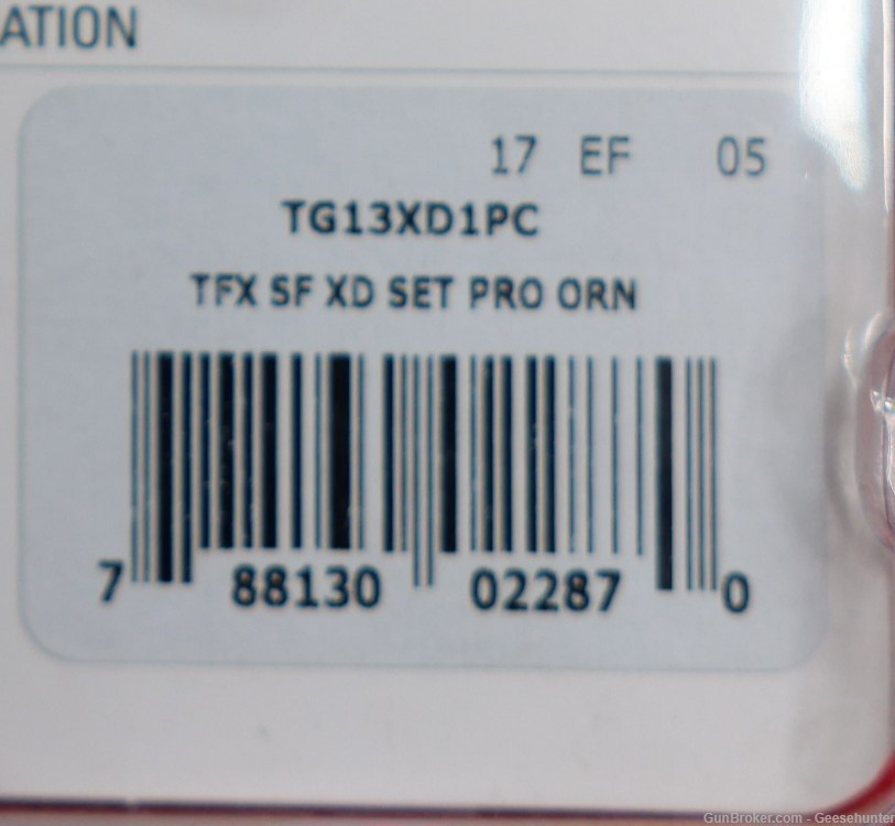 TruGlo TFX Pro Sight Set for Springfield XD-img-2