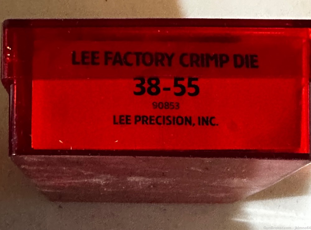 100 pieces of new Winchester 38-55 brass + new Lee 3 piece die & crimp die -img-9