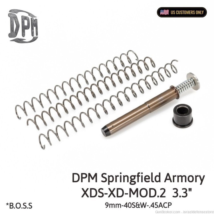 DPM Springfield XDS-XD-MOD.2 3.3" Slide Extended Recoil Reduction System-img-0