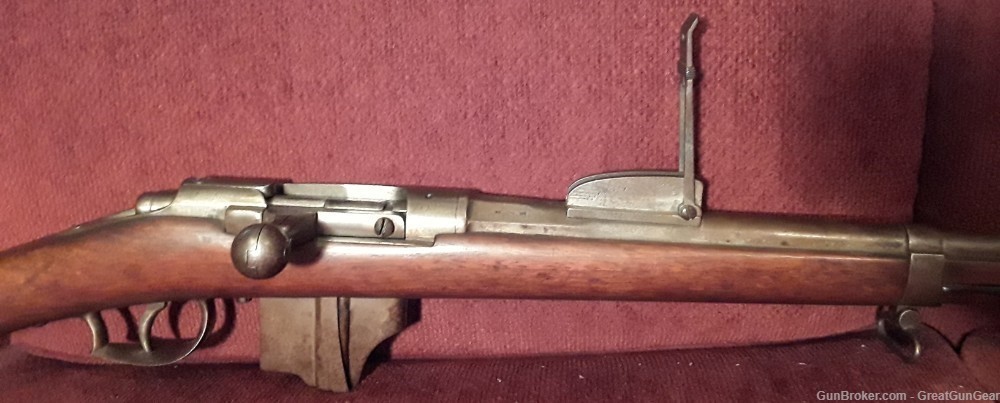 Beaumont-Vitali M1871/88 Antique Bolt Action Dutch Military Rifle CAL 11 mm-img-6
