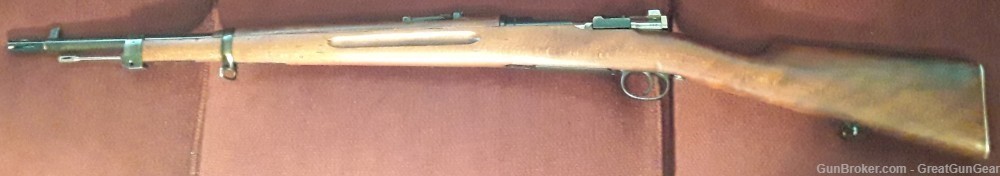 1942 Husqvarna M38 Swedish Bolt Action Mauser Rifle CAL. 6.5x55 mm Swedish-img-1