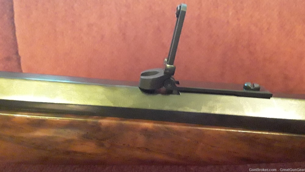Pedersoli 1874 Sharps Sporting Extra Deluxe Buffalo Rifle Caliber 45-70-img-23
