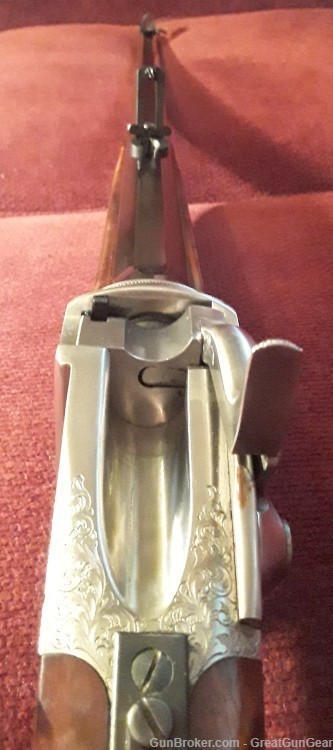 Pedersoli 1874 Sharps Sporting Extra Deluxe Buffalo Rifle Caliber 45-70-img-9