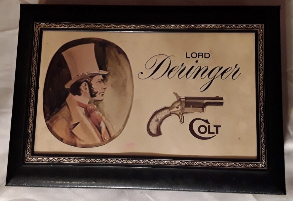 Colt Lord Derringer 4th Model Two Pistol Set CAL. 22 Short - Non-Firing-img-2
