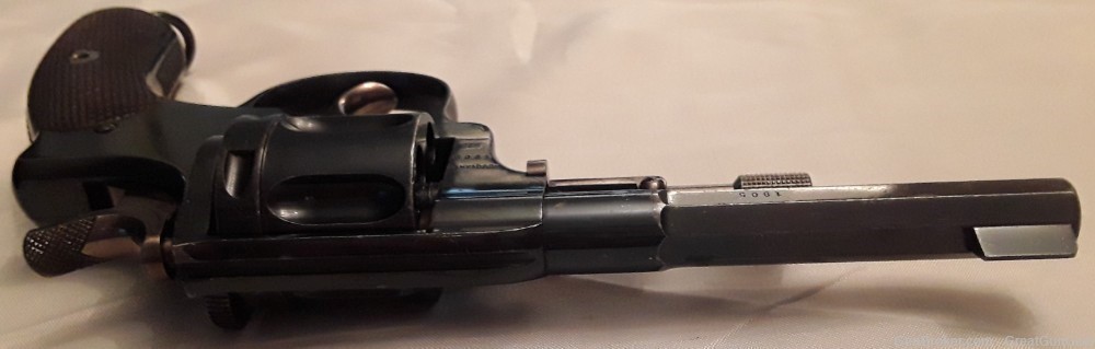 Husqvarna Nagant M/1887 Antique Swedish Army Revolver Caliber 7.5 mm-img-5