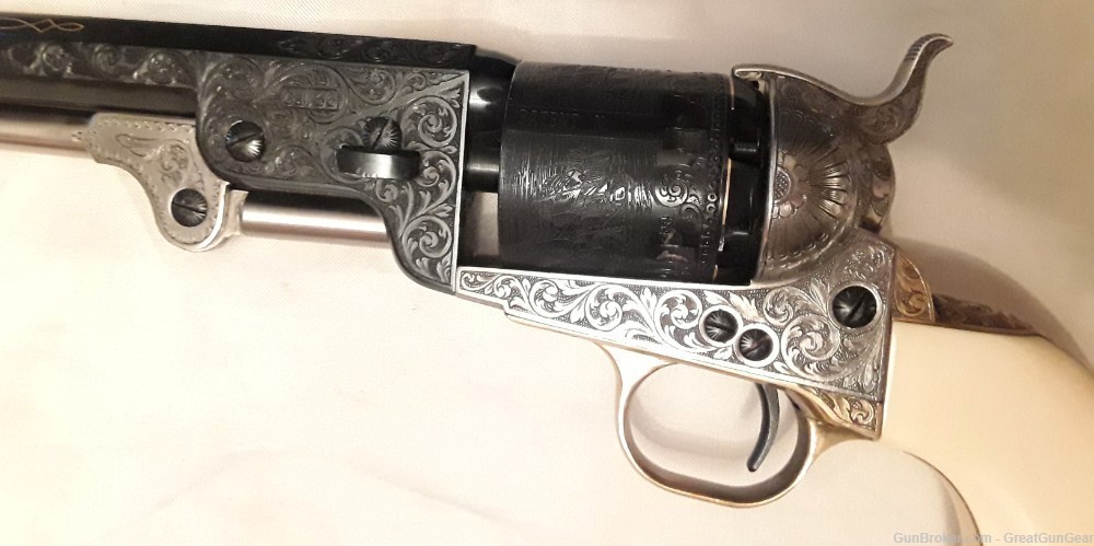 Navy Arms/Uberti 1851 Colt Navy Black Powder Percussion Revolver Caliber 36-img-17