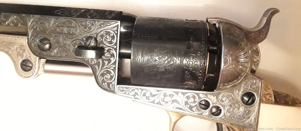 Navy Arms/Uberti 1851 Colt Navy Black Powder Percussion Revolver Caliber 36-img-10