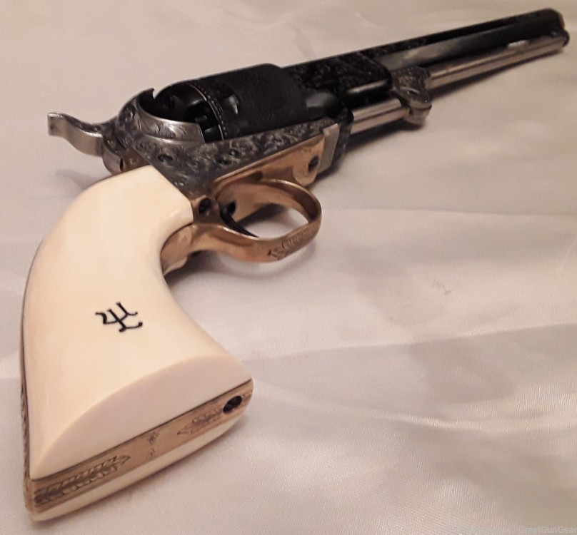 Navy Arms/Uberti 1851 Colt Navy Black Powder Percussion Revolver Caliber 36-img-4