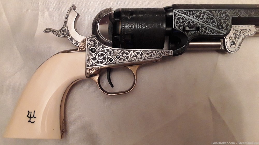 Navy Arms/Uberti 1851 Colt Navy Black Powder Percussion Revolver Caliber 36-img-9