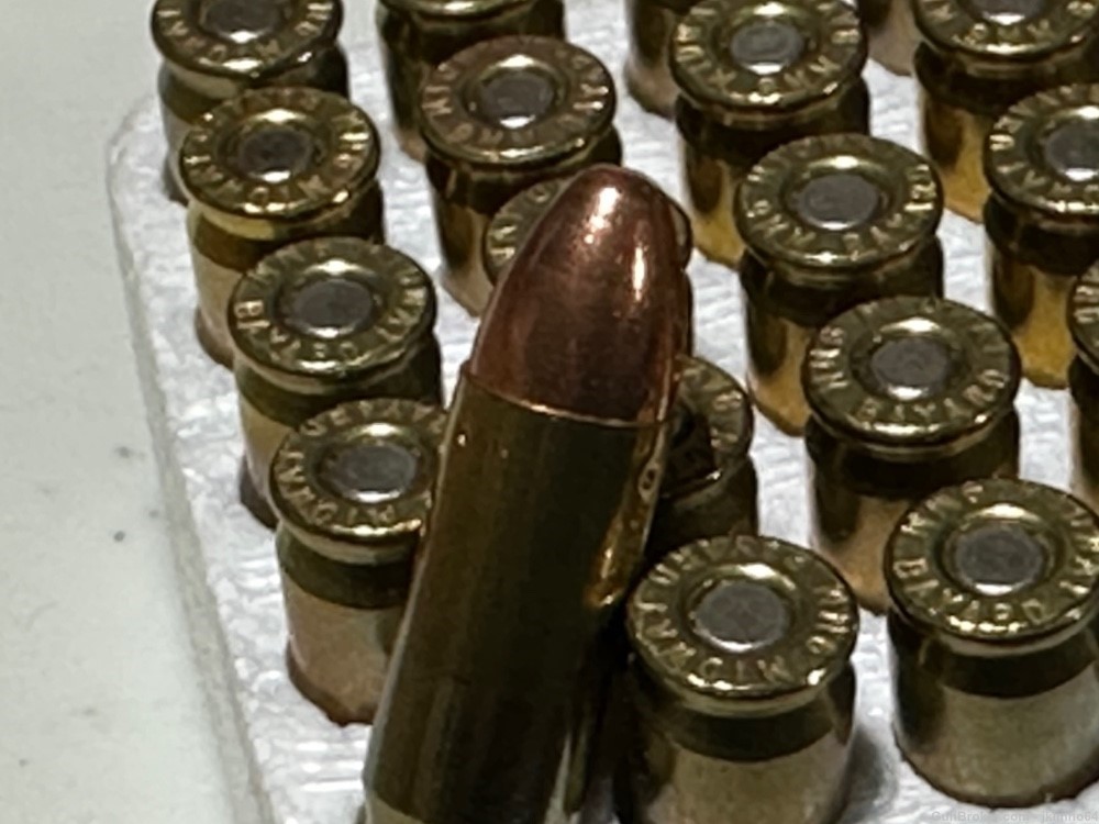 50 rounds of Midway 9x23mm 9mm Largo Bergman Bayard 124 grain FMJ ammo-img-4