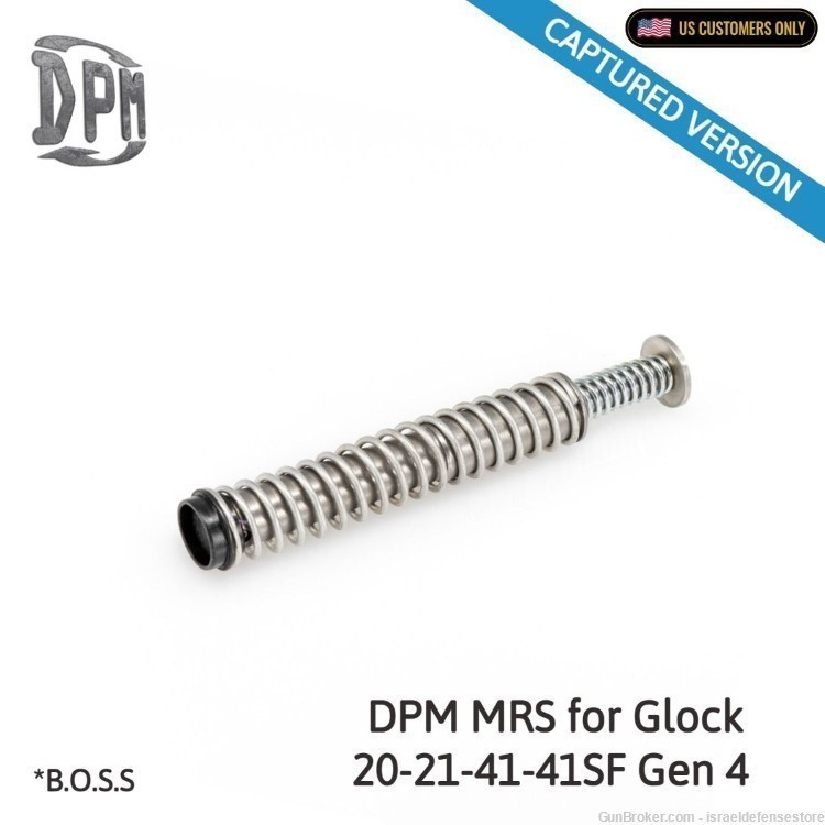 Glock Gen. 4 20/21/41 SF Mechanical Recoil Reduction System by DPM-img-0
