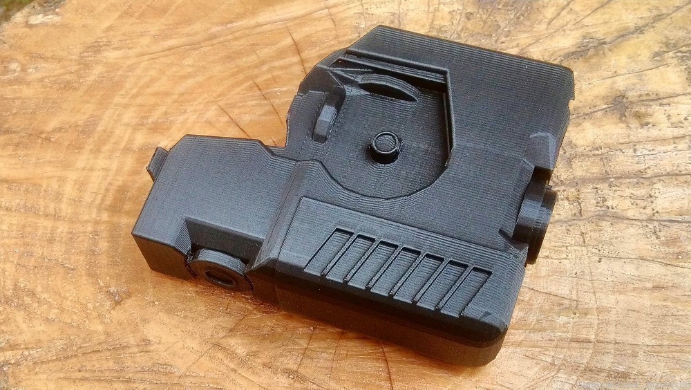 Mock Laser Aiming Module (LAM) for MK23 (Airsoft Grade) -MGS Snake Inspired-img-0