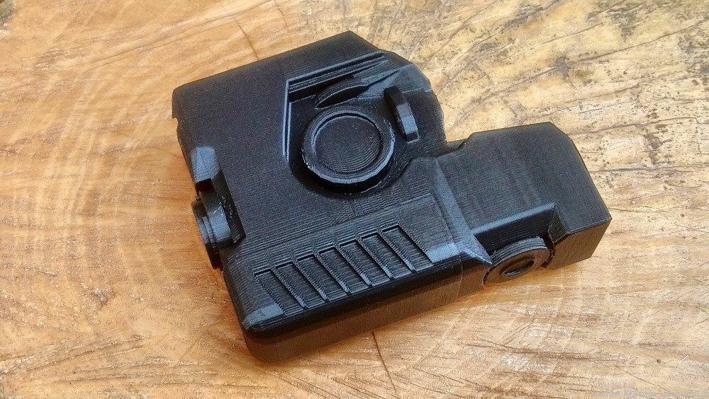 Mock Laser Aiming Module (LAM) for MK23 (Airsoft Grade) -MGS Snake Inspired-img-2