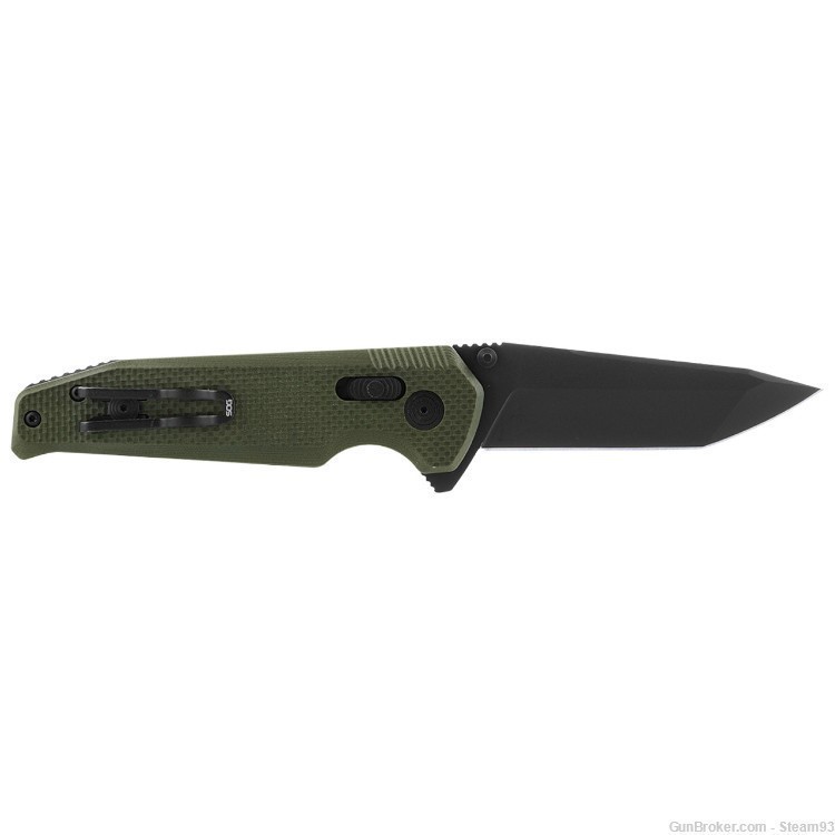 SOG Vision XR - OD Green folding knife-img-1