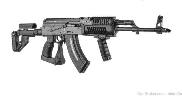 Fab Defense AK Podium Specialty Made Bipod For The AK-47/AKM Platform-Green-img-3