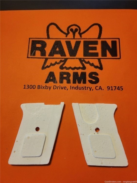 Raven / Phoenix Arms MP25, MP-25, P25, P-25 Ivory Wood Grips (Sliding Safet-img-2
