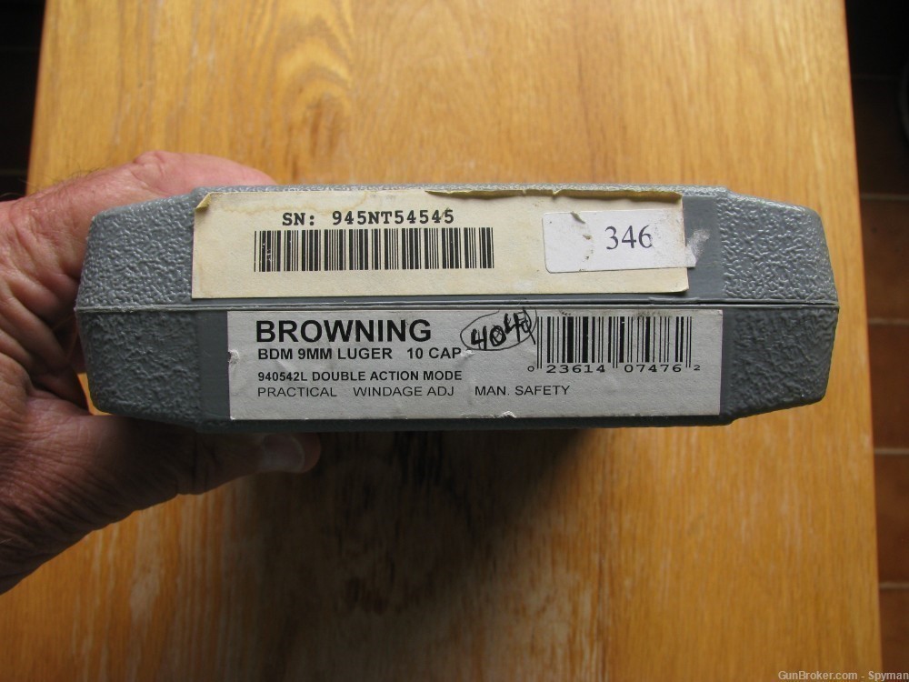 Browning BDM "Practical" Tu-Tone 9mm Original Case-img-10
