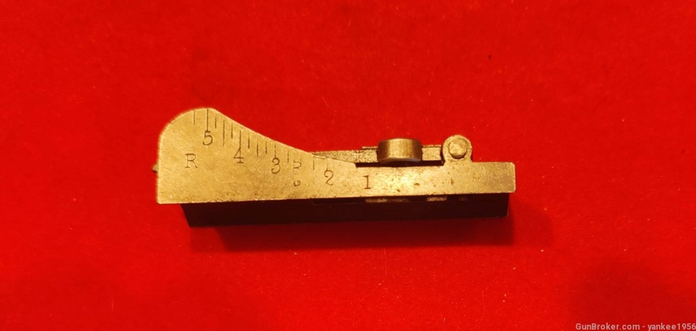 1873 Springfield .45-70 Trapdoor Rifle Rear Sight Assembly-img-1