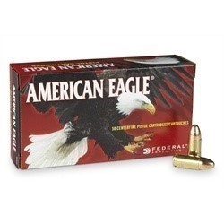 200RDS Federal American Eagle 9mm 115gr FMJ 4boxes-img-0