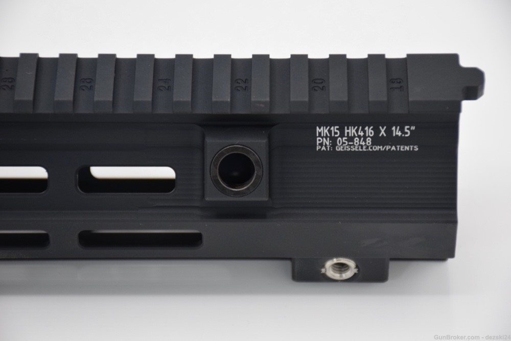 GEISSELE/HECKLER & KOCH HK 416 SMR SUPER MODULAR RAIL M-LOK BLACK FOR 14.5"-img-6