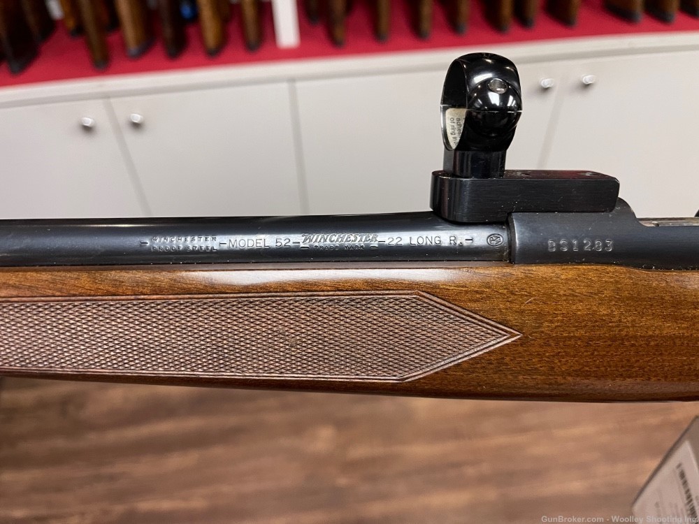 Winchester 52 Sporter .22 LR Bolt Action Used Very Clean -img-13