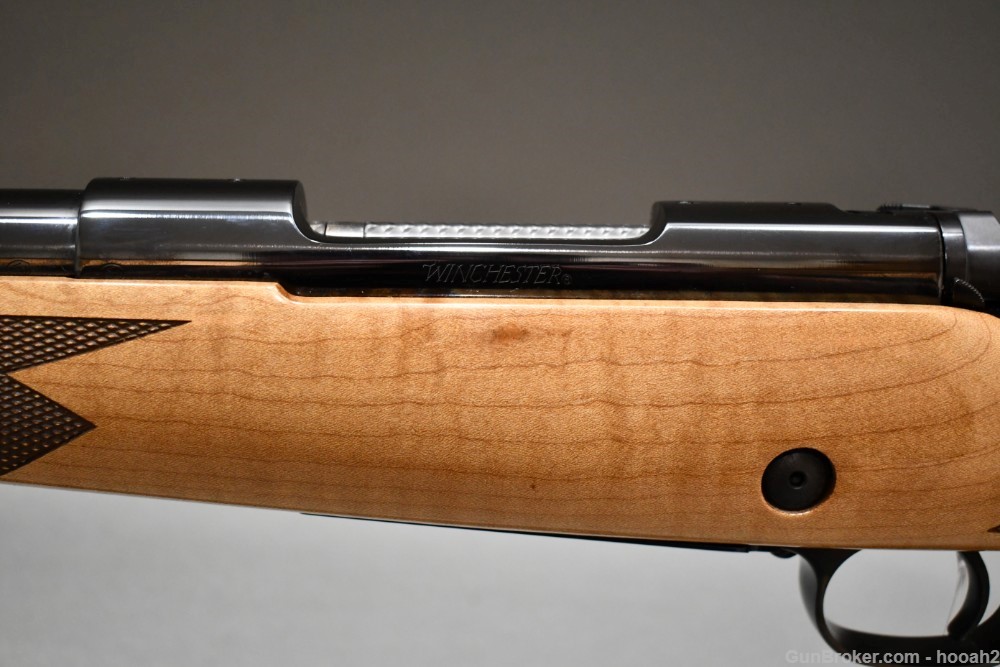 Excellent Winchester Model 70 Super Grade AAA Maple Rifle 6.5 Creed READ-img-12
