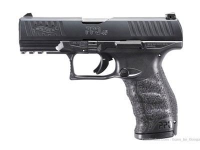 WALTHER PPQ M2 45ACP 12+1 4" BLACK 1807076 STANDARD MAG RELEASE
