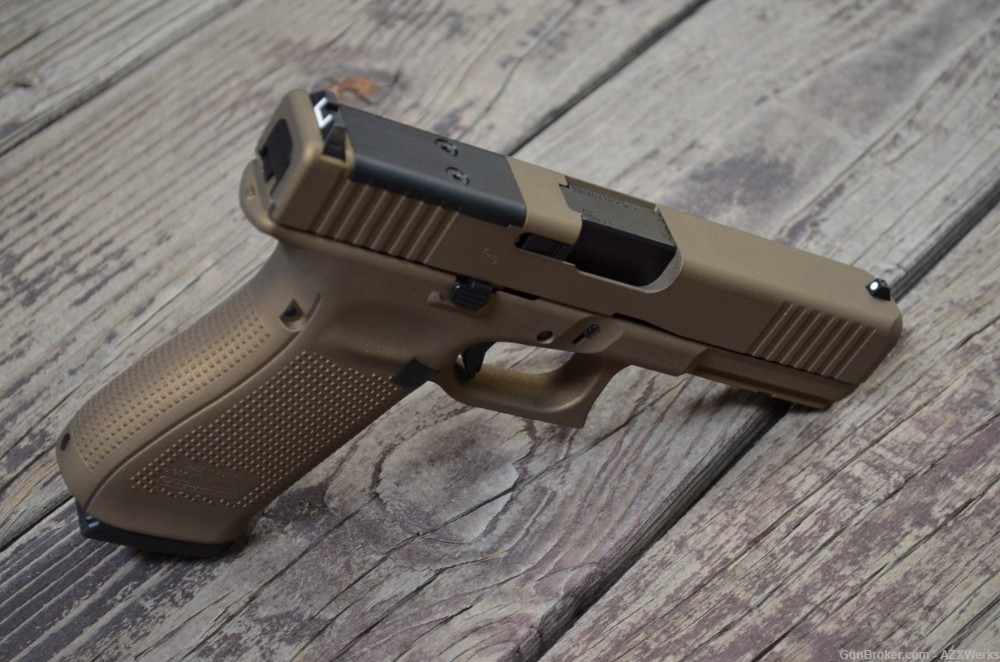 Glock 20 G5 MOS X-Werks Burnt Bronze New Optic Ready G20 10mm-img-4