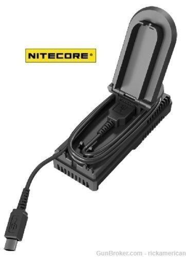 Nitecore Micro USB LCD Intelligent 18650 Li-ion Battery Charger NEW #UM10 -img-0