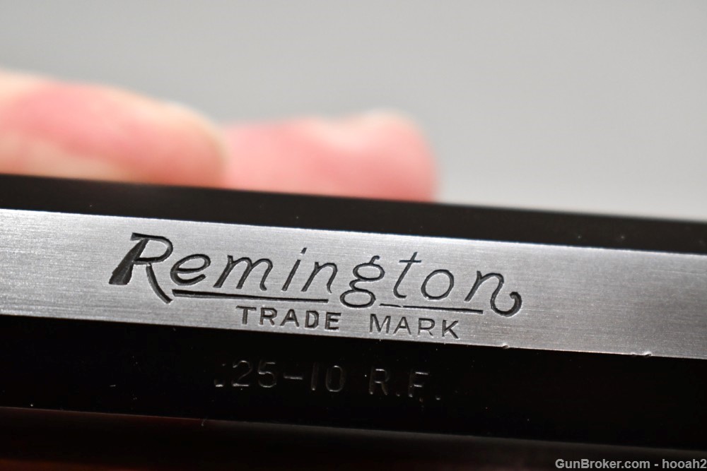 Excellent Remington No 4 Rolling Block Rifle 25-10 Rimfire 25 Stevens Long -img-41