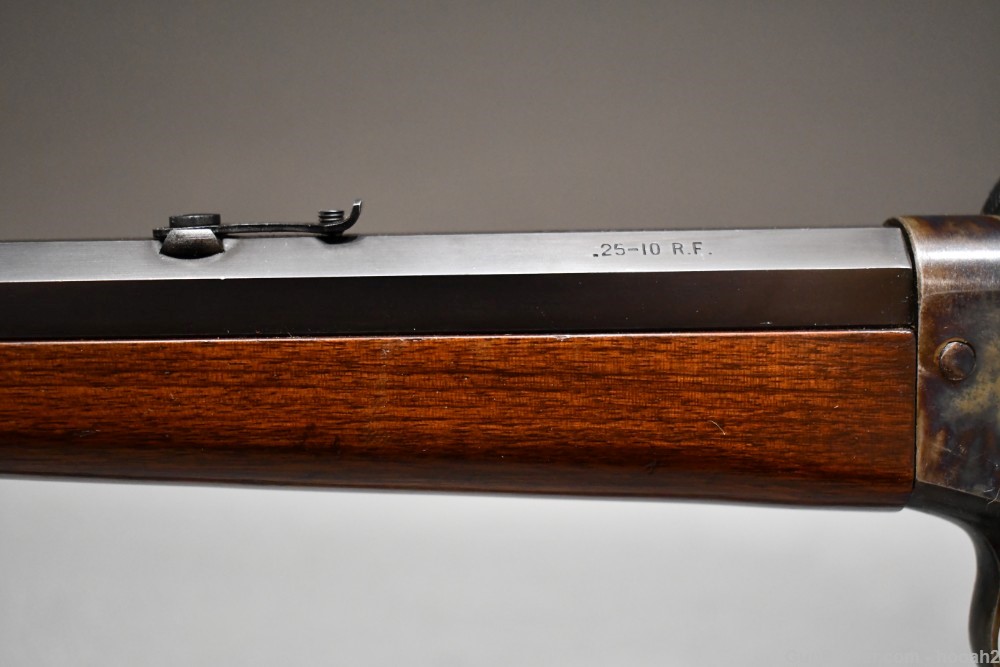 Excellent Remington No 4 Rolling Block Rifle 25-10 Rimfire 25 Stevens Long -img-13
