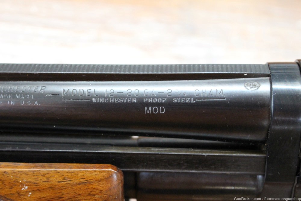 Winchester Model 12 20 Gauge Pigeon Grade  -img-4