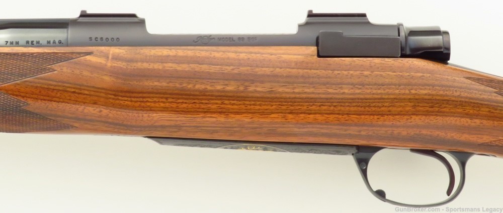 Kimber of Oregon 89 BGR 7 Rem. mag, engraved show rifle, unfired, layaway-img-5
