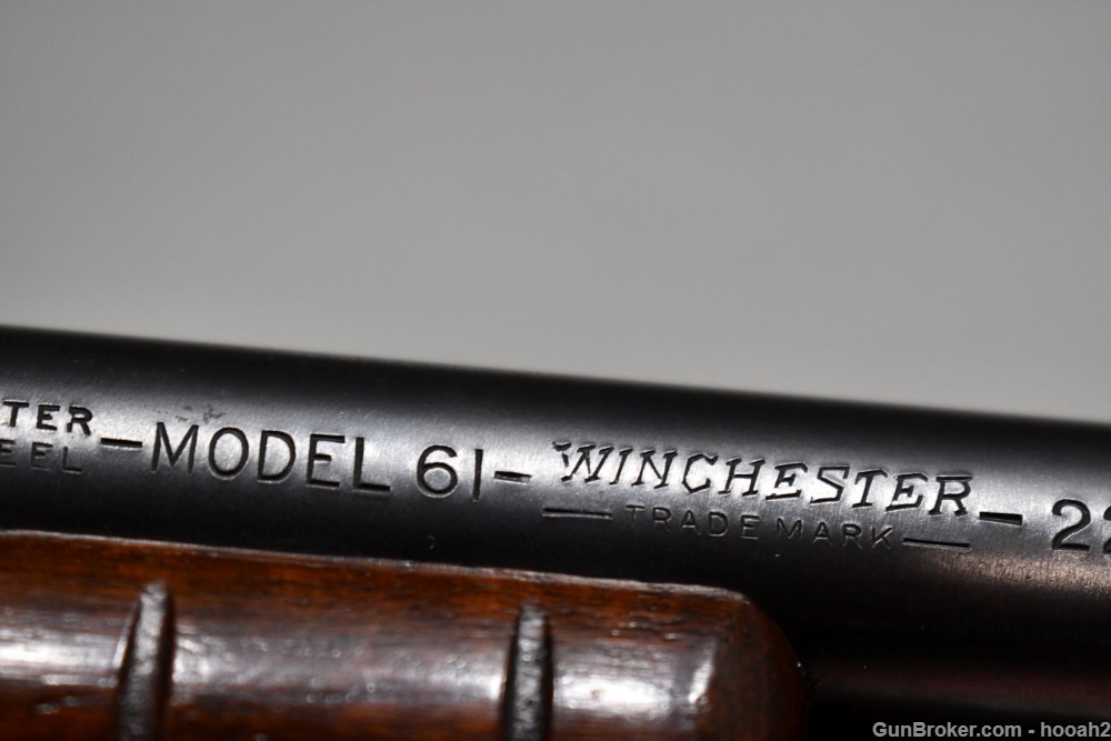 Wonderful Winchester Model 61 Pump Rifle 22 S L LR 1940 41 C&R-img-41