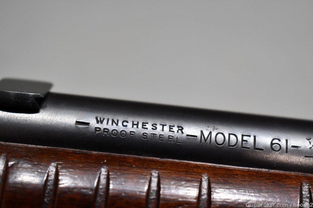 Wonderful Winchester Model 61 Pump Rifle 22 S L LR 1940 41 C&R-img-40