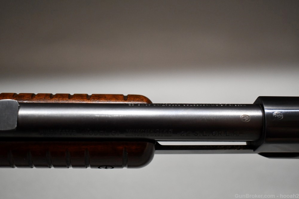 Wonderful Winchester Model 61 Pump Rifle 22 S L LR 1940 41 C&R-img-21