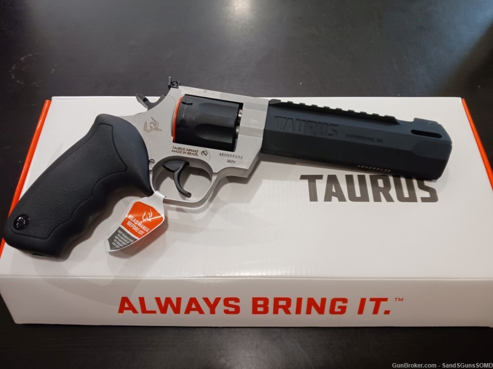 TAURUS RAGING HUNTER 357 MAGNUM 6.75" PORTED Revolver NEW-img-4
