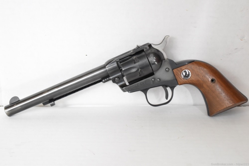 Ruger Single Six .22LR old model made in 1970 three screw C&R OK -img-2