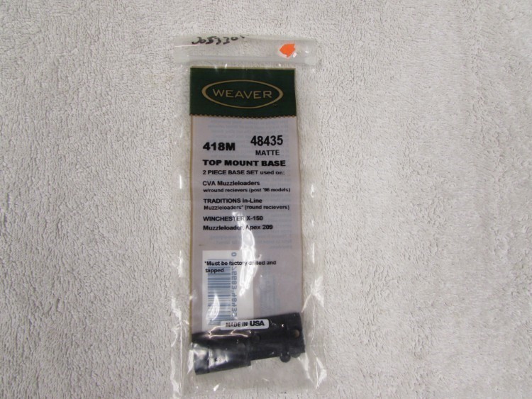 Weaver bases for CVA Traditions In Line & winchester X-150 #48435-img-0