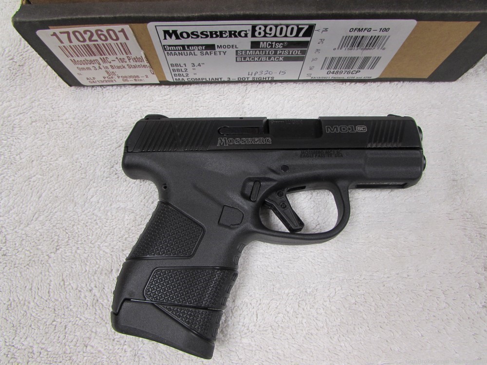 Mossberg MC1sc 9mm 3.4" #89007 in box & holster-img-3