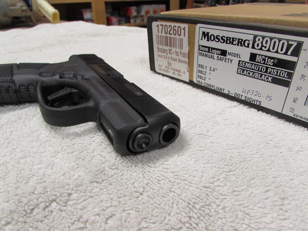 Mossberg MC1sc 9mm 3.4" #89007 in box & holster-img-13