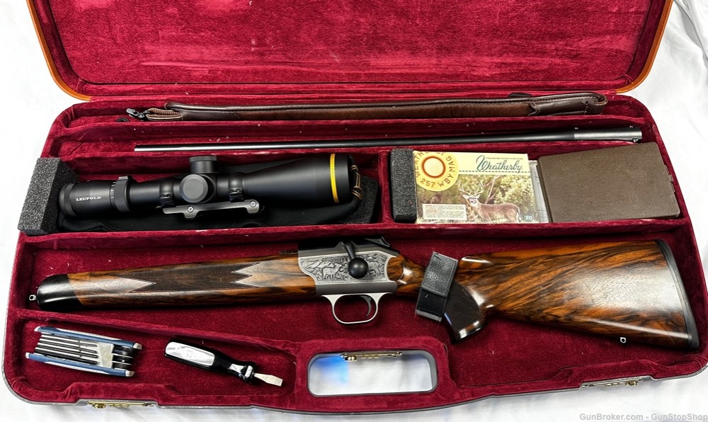 Blaser R93 Luxus .257 Weatherby Magnum – Negrini Case & Ostrich Sling & QD-img-8