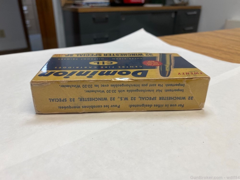 32 Winchester special CIL Dominion 170 gr Soft Point  38 RDS-img-14
